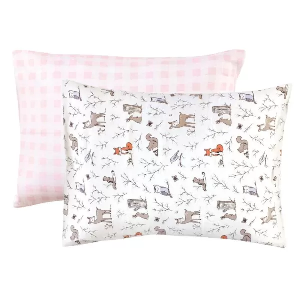 Hudson Baby Unisex Baby and Toddler Cotton Toddler Pillow Case, Heather Light Blue Cloud, One Size