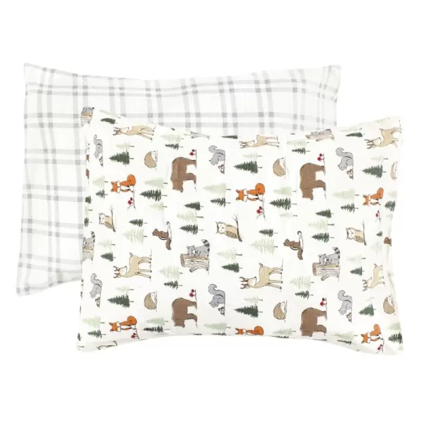 Hudson Baby Unisex Baby and Toddler Cotton Toddler Pillow Case, Heather Light Blue Cloud, One Size