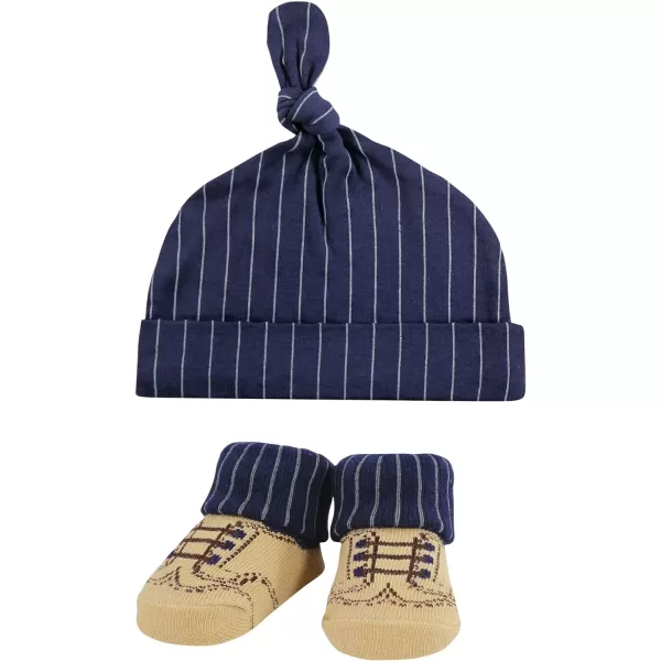 Hudson Baby Baby Girls' Cap and Socks Set