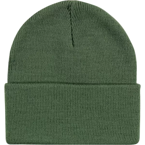 Hudson Baby Knit Cuffed Beanie 3pk