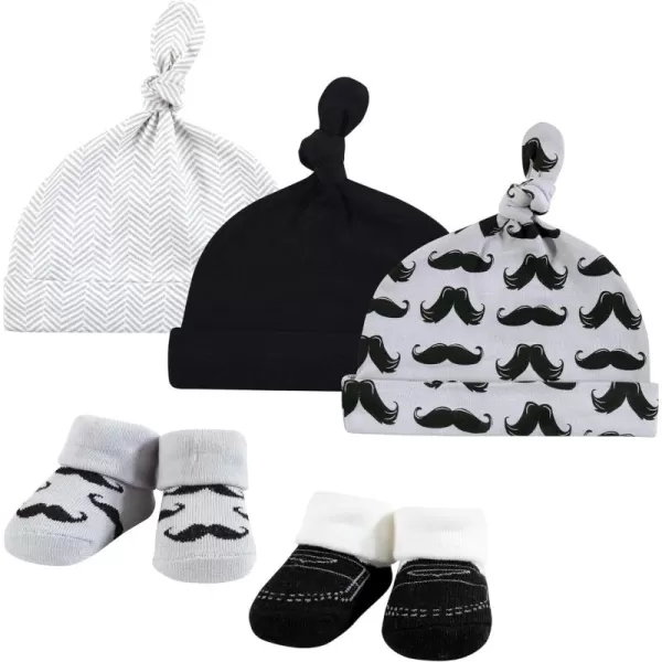 Hudson Baby Baby Girls' Cap and Socks Set