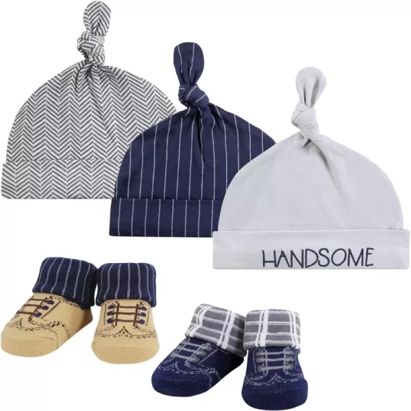 Hudson Baby Baby Girls' Cap and Socks Set