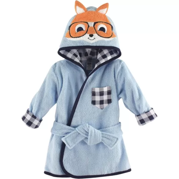 Hudson Baby Unisex Baby Cotton Animal Face Bathrobe