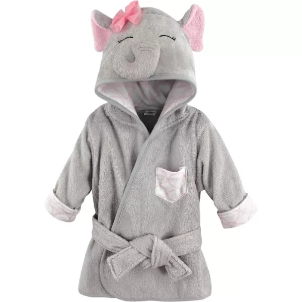 Hudson Baby Unisex Baby Cotton Animal Face Bathrobe
