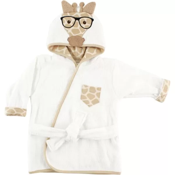 Hudson Baby Unisex Baby Cotton Animal Face Bathrobe
