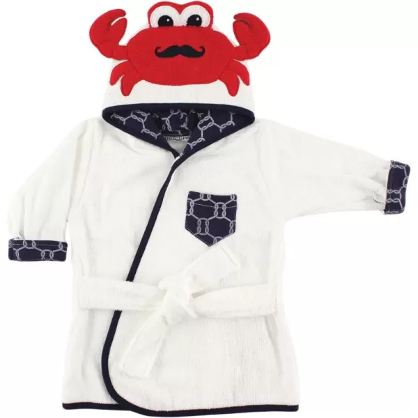 Hudson Baby Unisex Baby Cotton Animal Face Bathrobe
