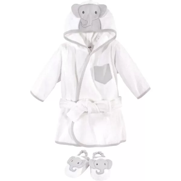 Hudson Baby Unisex Baby Cotton Animal Face Bathrobe