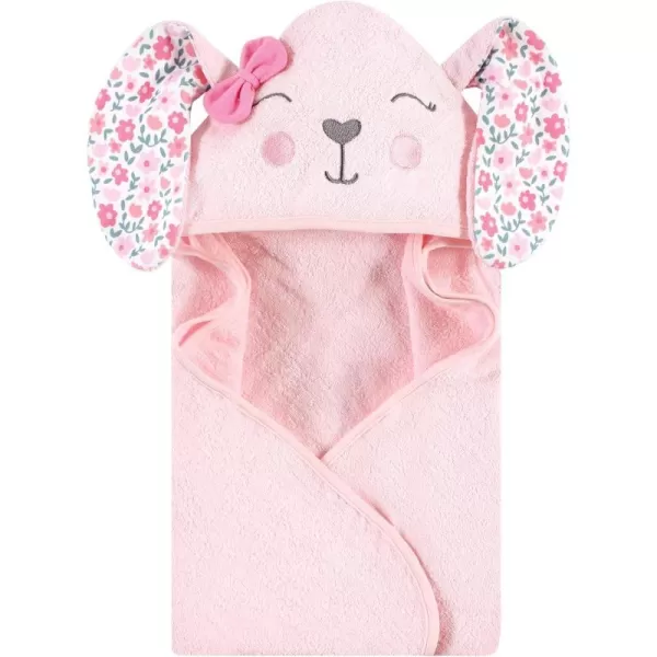 Hudson Baby Unisex Baby Cotton Animal Face Hooded Towel, Miss Penguin, One Size