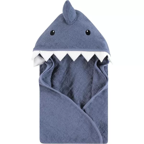 Hudson Baby Unisex Baby Cotton Animal Face Hooded Towel, Miss Penguin, One Size