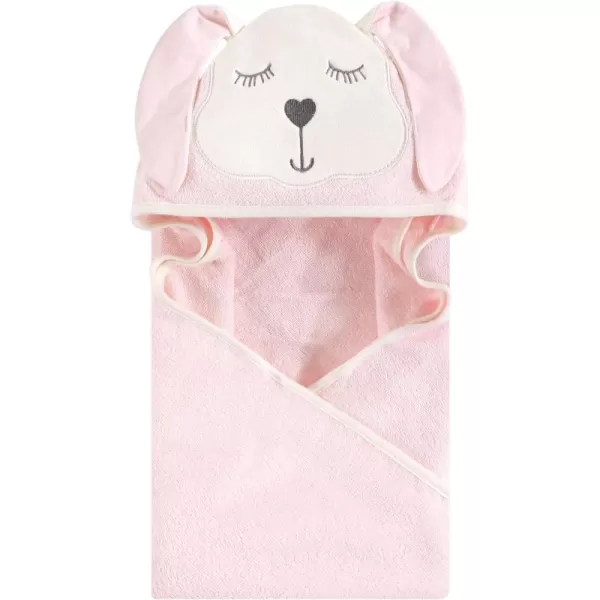Hudson Baby Unisex Baby Cotton Animal Face Hooded Towel, Miss Penguin, One Size