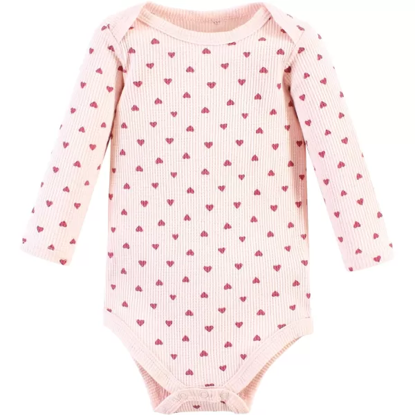 Hudson Baby Unisex Baby Thermal Long Sleeve Bodysuits