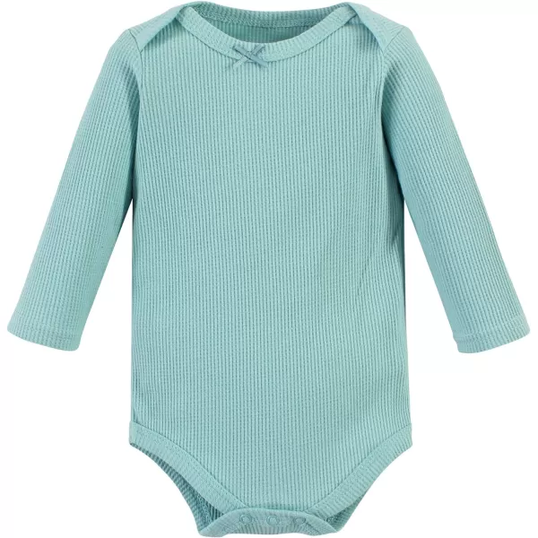 Hudson Baby Unisex Baby Thermal Long Sleeve Bodysuits