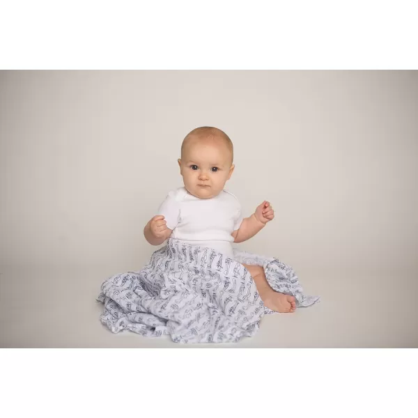 Hudson Baby Unisex Baby Cotton Muslin Swaddle Blankets, Woodland 3-Pack, 3-Pack