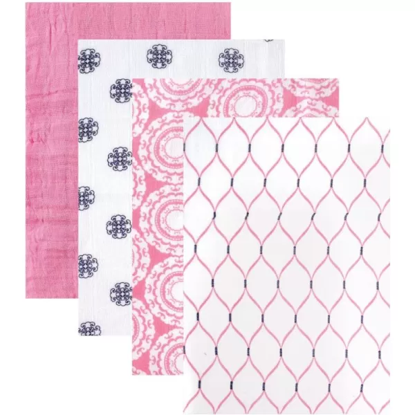 Hudson Baby Unisex Baby Cotton Muslin Swaddle Blankets, Woodland 3-Pack, 3-Pack