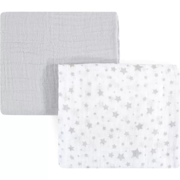 Hudson Baby Unisex Baby Cotton Muslin Swaddle Blankets, Woodland 3-Pack, 3-Pack
