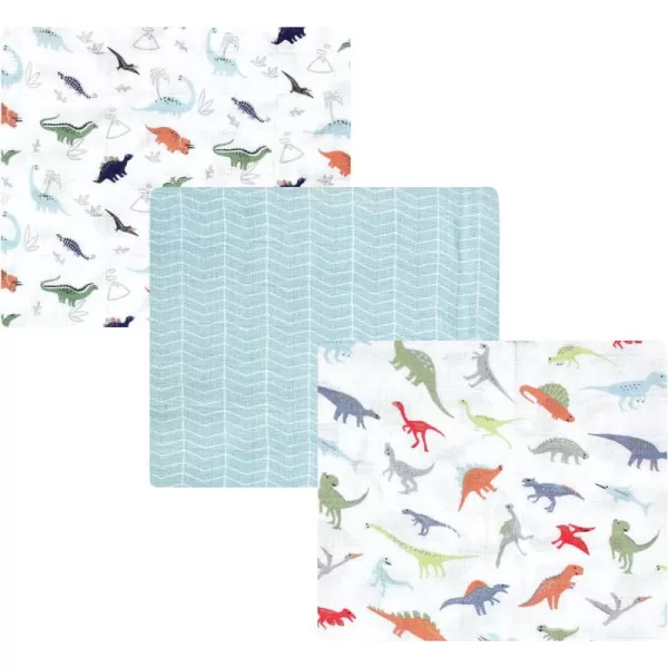 Hudson Baby Unisex Baby Cotton Muslin Swaddle Blankets, Woodland 3-Pack, 3-Pack