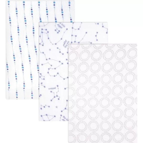 Hudson Baby Unisex Baby Cotton Muslin Swaddle Blankets, Woodland 3-Pack, 3-Pack