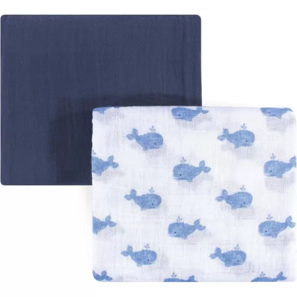 Hudson Baby Unisex Baby Cotton Muslin Swaddle Blankets, Woodland 3-Pack, 3-Pack