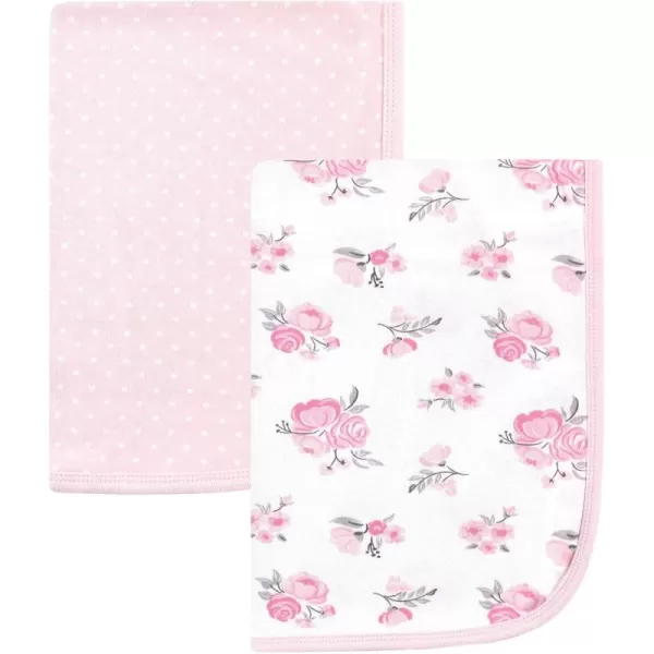 Hudson Baby Unisex Baby Cotton Swaddle Blankets, Woodland, One Size