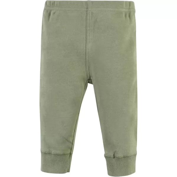 Hudson Baby Unisex Baby Unisex Baby Cotton Bodysuit, Pant and Shoe Set, Going on Safari, Newborn