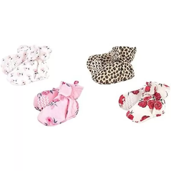 Hudson Baby Quilted Booties, 2-Pack