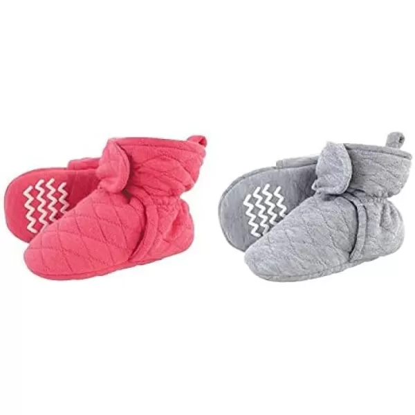 Dark Pink/Heather Gray