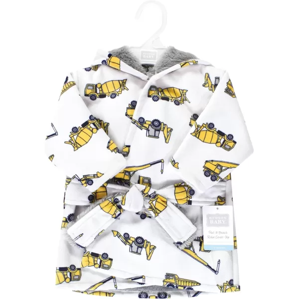 Hudson Baby Unisex BabyMink with Faux Fur Lining Pool and Beach Robe Cover-ups