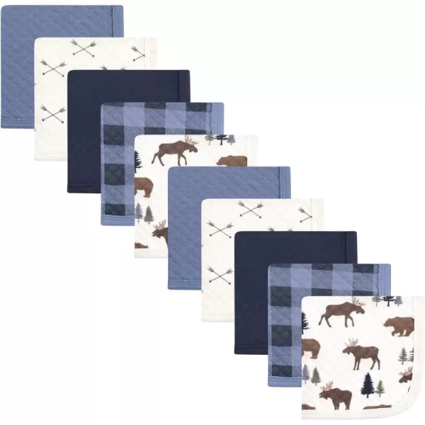 Hudson Baby Unisex Baby Rayon from Bamboo Woven Washcloths 12pk, Soft Neutral, One Size