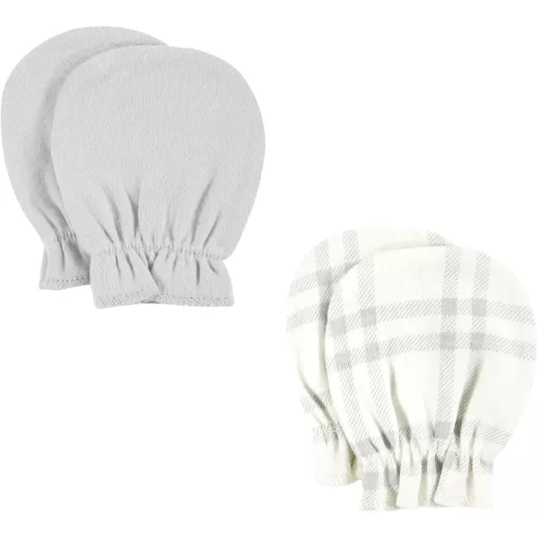 Hudson Baby Unisex Baby Cotton Scratch Mittens