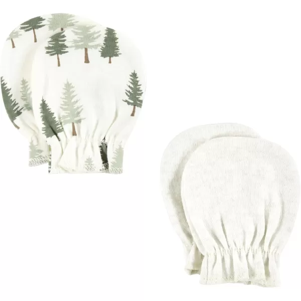 Hudson Baby Unisex Baby Cotton Scratch Mittens