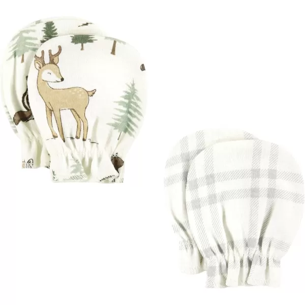 Hudson Baby Unisex Baby Cotton Scratch Mittens