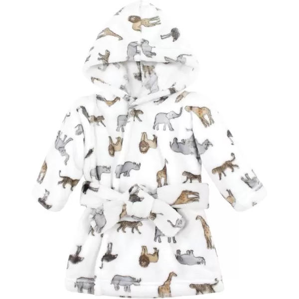 Hudson Baby Unisex BabyPlush Animal Face Bathrobe