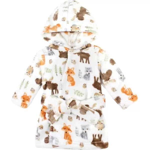 Hudson Baby Unisex BabyPlush Animal Face Bathrobe