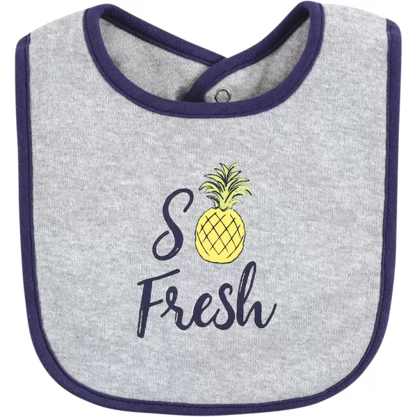 Hudson Baby Cotton BibsBoy Pineapple