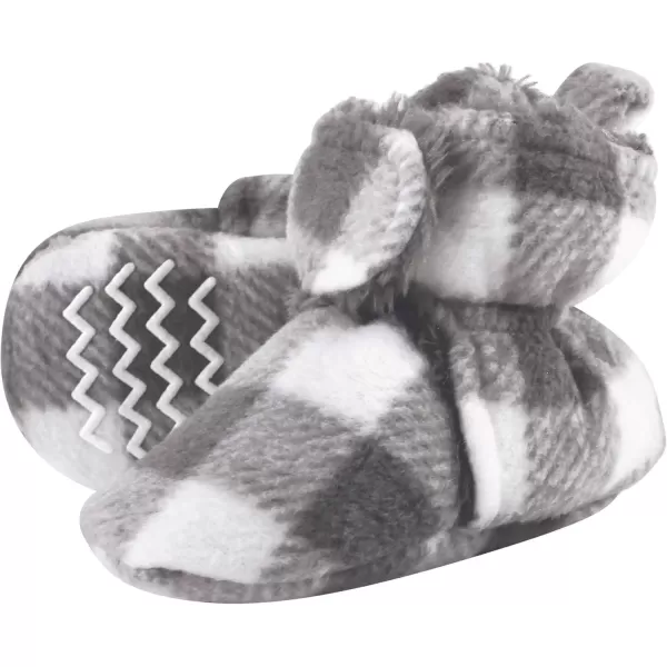 Charcoal White Plaid