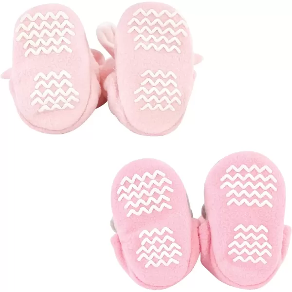 imageHudson Baby UnisexChild Cozy Fleece Booties Winter Accessory SetBunny Bear