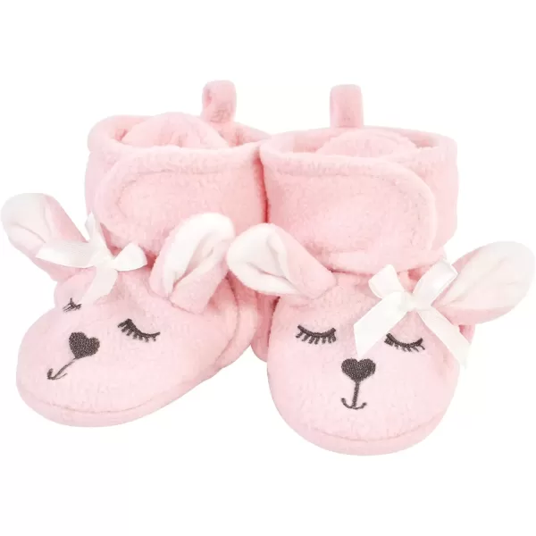 imageHudson Baby UnisexChild Cozy Fleece Booties Winter Accessory SetBunny Bear