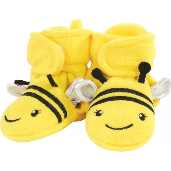 imageHudson Baby UnisexChild Cozy Fleece Booties Winter Accessory SetLadybug Bee