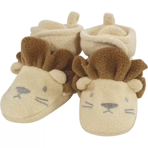imageHudson Baby UnisexChild Cozy Fleece Booties Winter Accessory SetLion Tiger