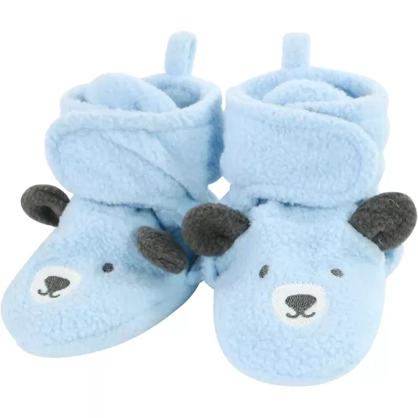 imageHudson Baby UnisexChild Cozy Fleece Booties Winter Accessory SetSloth Bear