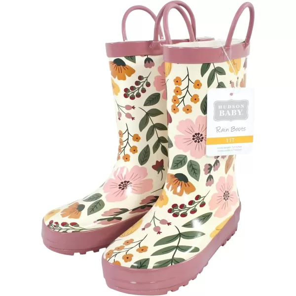 imageHudson Baby UnisexChild Rain BootsFall Botanical