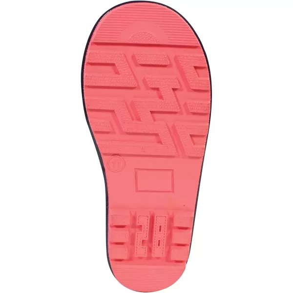 imageHudson Baby UnisexChild Rain BootsNavy Bold Floral