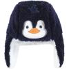 imageHudson Baby Girls Trapper Hat Mitten and Bootie SetNavy Penguin