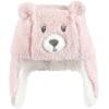 imageHudson Baby Girls Trapper Hat Mitten and Bootie SetPink Bear