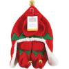 imageHudson Baby Girls Trapper Hat Mitten and Bootie SetRed Elf