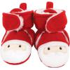 imageHudson Baby Girls Trapper Hat Mitten and Bootie SetSanta