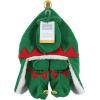 imageHudson Baby Girls 12Pc Cotton Headband and Scratch Mitten SetGreen Elf Girl Reindeer