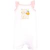 imageHudson Baby Unisex Cotton RompersCitrus Orange