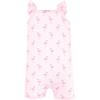imageHudson Baby Unisex Cotton RompersFlamingo