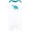 imageHudson Baby Unisex Cotton RompersSea Turtle